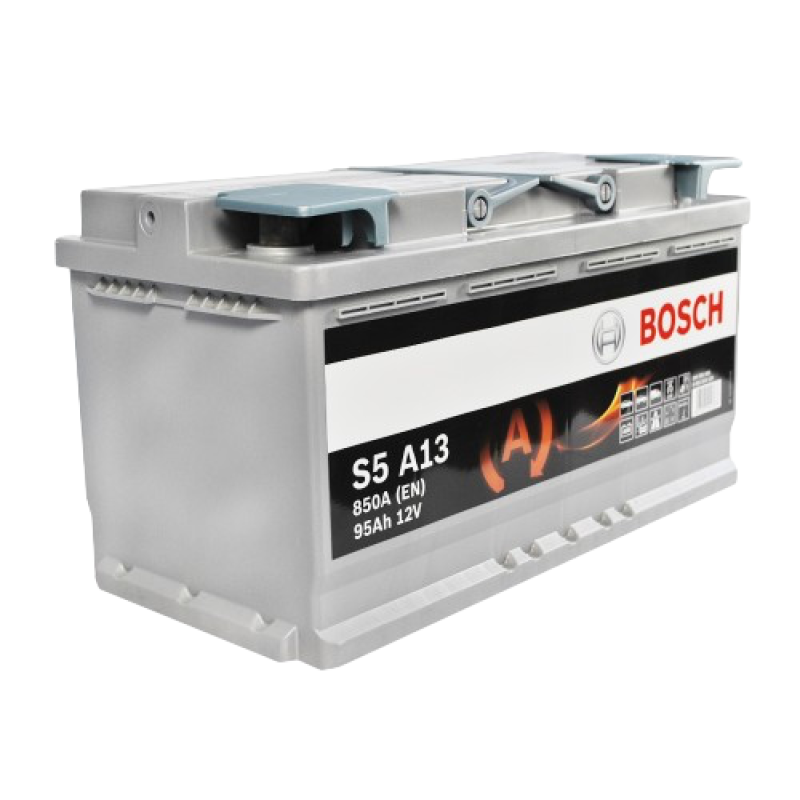 Автомобільний акумулятор BOSCH Start-Stop AGM 95Ah 850A R+ S5 A13 - 0092S5A130