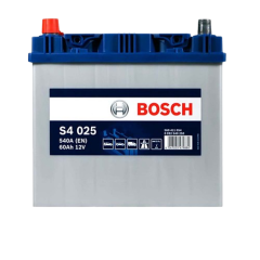 Автомобильный аккумулятор BOSCH 60Ah 540A L+ S4 025 - 0092S40250
