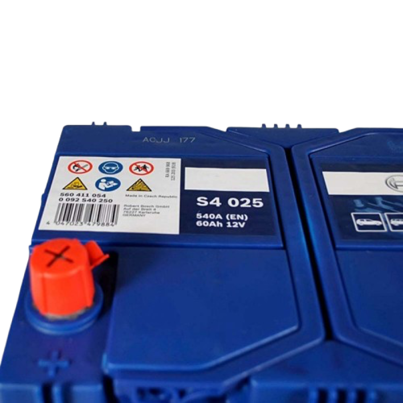 Автомобильный аккумулятор BOSCH 60Ah 540A L+ S4 025 - 0092S40250