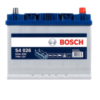Автомобильный аккумулятор BOSCH 70Ah 630A R+ S4 026 - 0092S40260