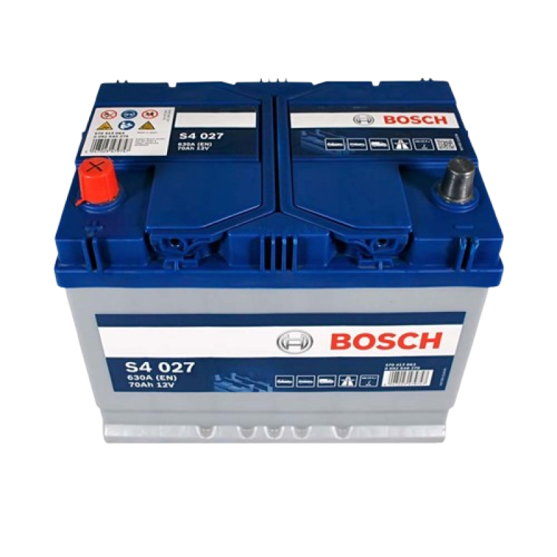 Автомобильный аккумулятор BOSCH 70Ah 630A L+ S4 027 - 0092S40270