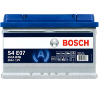 Автомобільний акумулятор BOSCH Start-Stop EFB 65Ah 650A R+ S4 E07 - 0092S4E070