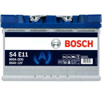 Автомобільний акумулятор BOSCH Start-Stop EFB 80Ah 800A R+ S4 E11 - 0092S4E111