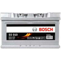 Автомобильный аккумулятор BOSCH 85Ah 800A R+ S5 010 - 0092S50100