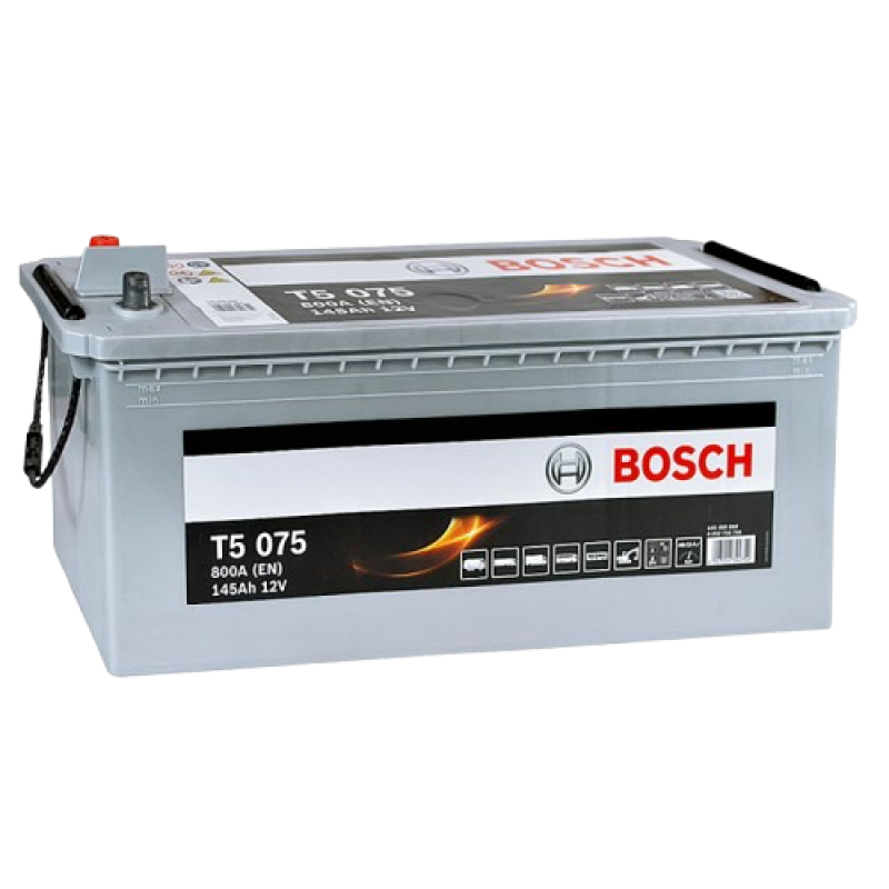 Грузовой аккумулятор BOSCH 145Ah 800A L+ T5 075 - 0092T50750