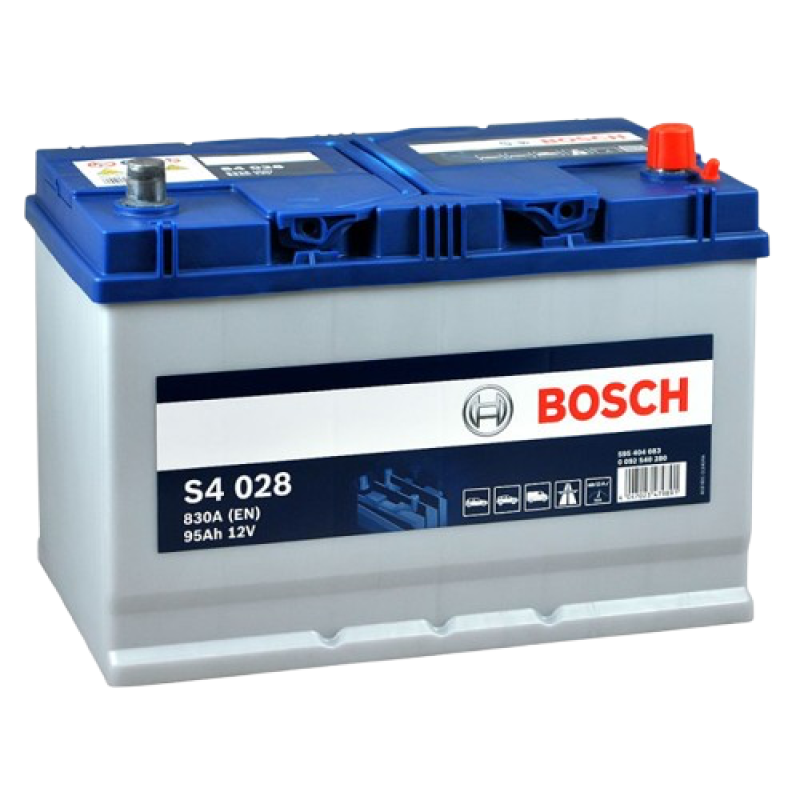 Автомобильный аккумулятор BOSCH 95Ah 830A R+ S4 028 - 0092S40280