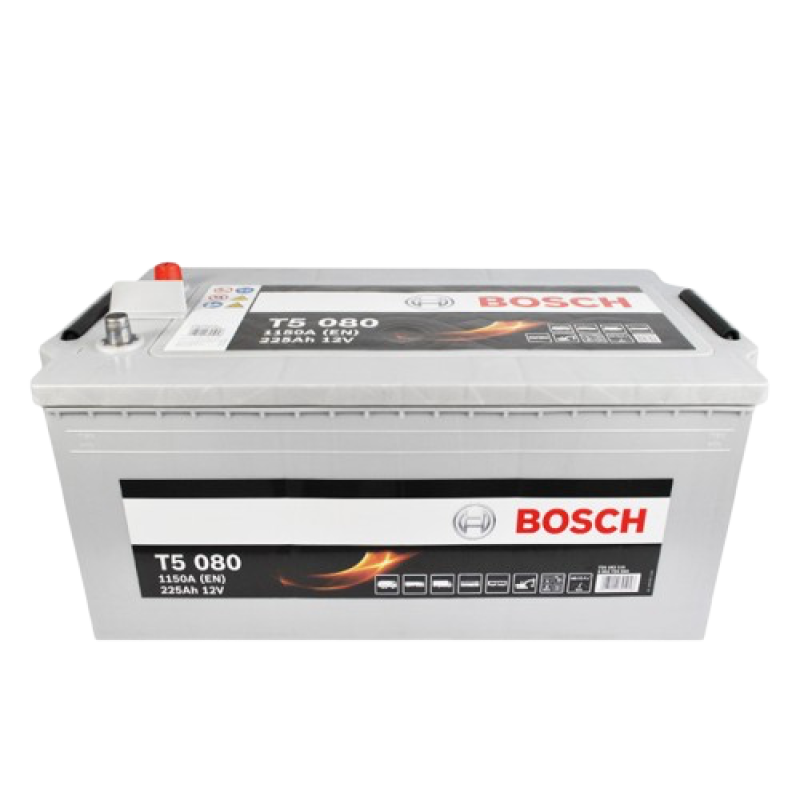 Грузовой аккумулятор BOSCH 225Ah 1150A L+ T5 080-0092T50800