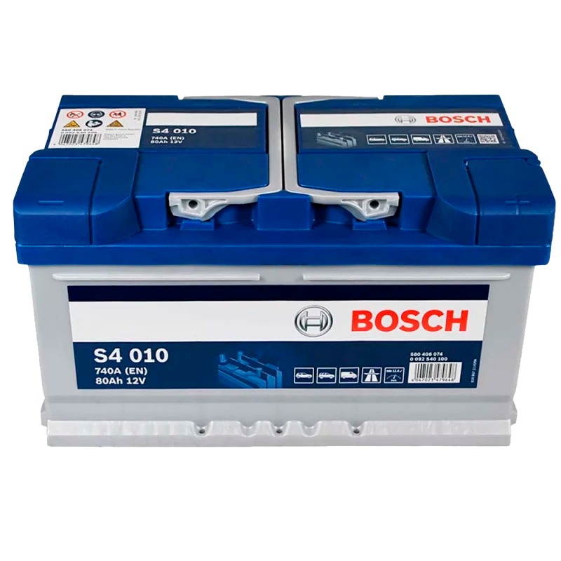 Автомобильный аккумулятор BOSCH 80Ah 740A R+ S4 010-0092S40100
