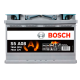 Автомобильный аккумулятор BOSCH Start-Stop AGM 70Ah 760A R+ S5 A08 - 0092S5A080