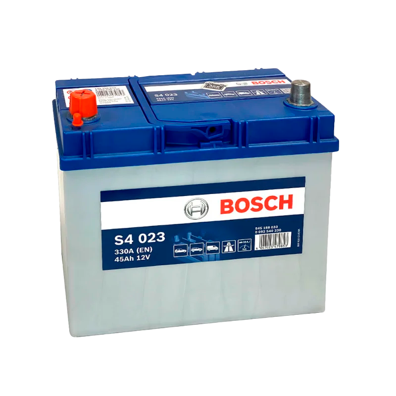 Автомобильный аккумулятор BOSCH 45Ah 330A L+ S4 023-0092S40230