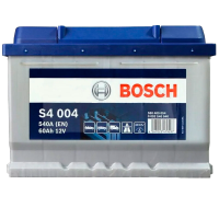 Автомобильный аккумулятор BOSCH 60Ah 540A R+ S4 004-0092S40040
