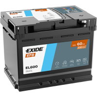 Автомобильный аккумулятор EXIDE Start-Stop EFB EL600 60Ah 640A R+