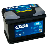 Автомобільний акумулятор EXIDE Excell EB602 60Ah 540A R+