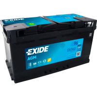 Автомобильный аккумулятор EXIDE Start-Stop AGM EK960 96Ah 850A R+