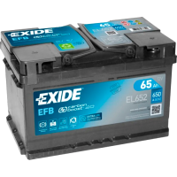 Автомобильный аккумулятор EXIDE Start-Stop EFB EL652 65Ah 650A R+