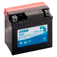 Мото аккумулятор EXIDE AGM 4Ah 70A (ETX5L-BS)
