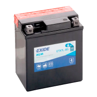 Мото аккумулятор EXIDE AGM 6Ah 100A (ETX7L-BS)