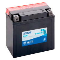 Мото акумулятор EXIDE AGM 9Ah 120A (ETX9C-BS)