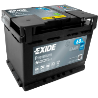 Автомобільний акумулятор EXIDE Premium EA601 60Ah 600A L+