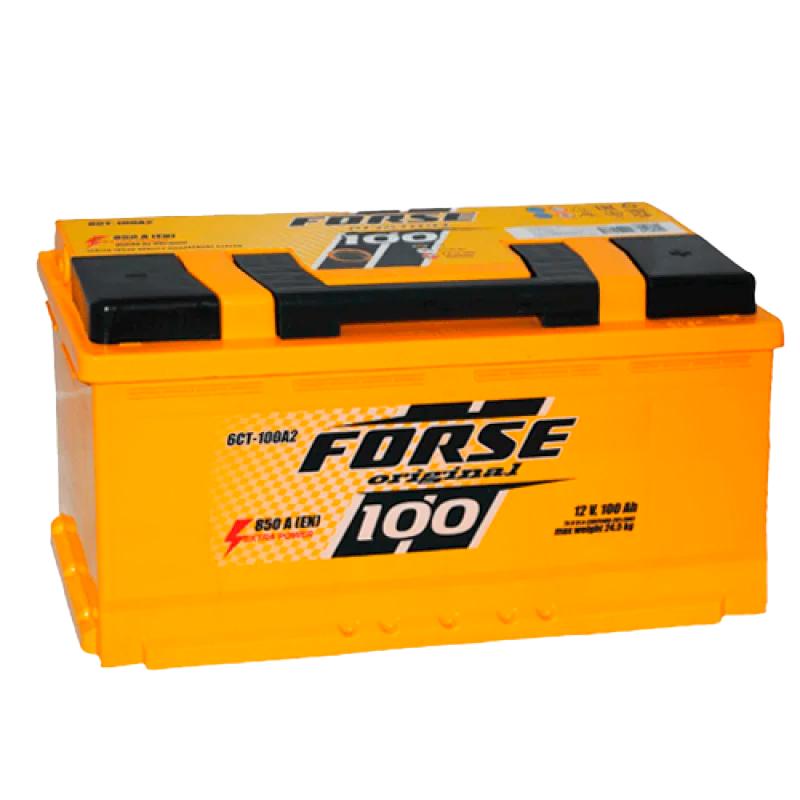 Автомобильный аккумулятор FORSE 100Ah 850A R+