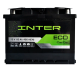 Автомобильный аккумулятор INTER Eco 60Ah 480A L+