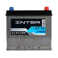 Автомобильный аккумулятор INTER Premium Start-Stop EFB Asia 65Ah 600A R+