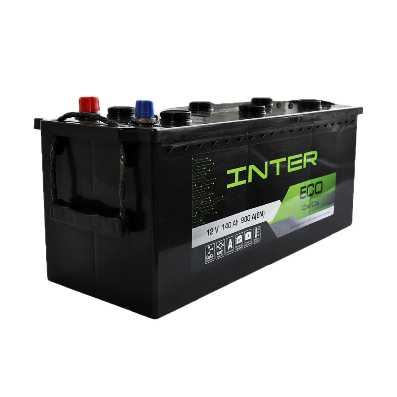 Грузовой аккумулятор INTER Eco 140Ah 900A L+