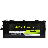 Грузовой аккумулятор INTER Eco 190Ah 1250A L+