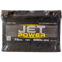 Автомобільний акумулятор JET POWER 75Ah 680A L+