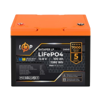 Аккумулятор литиевый LOGIC POWER LiFePO4 12,8V - 100 Ah (1280Wh) (BMS 80A/40А) 