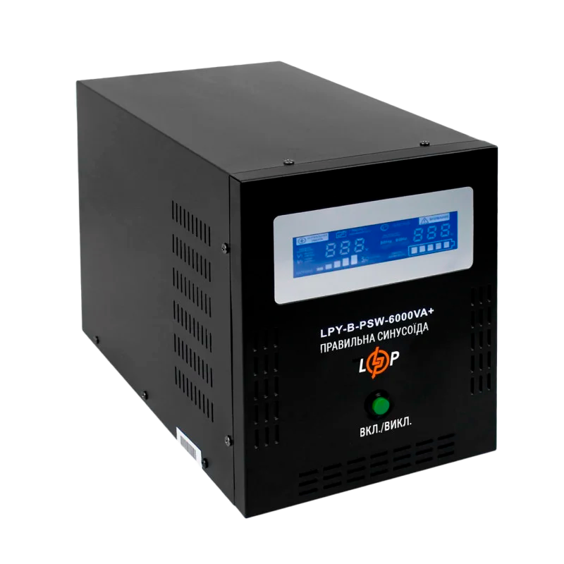 ИБП с правильной синусоидой 48V LPY-B-PSW-6000VA+(4200Вт)10A/20A - 6615
