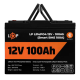 Аккумулятор литиевый LOGIC POWER LiFePO4 12,8V - 100 Ah (1280Wh) (Smart BMS 100А) с BT