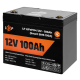 Аккумулятор литиевый LOGIC POWER LiFePO4 12,8V - 100 Ah (1280Wh) (Smart BMS 100А) с BT