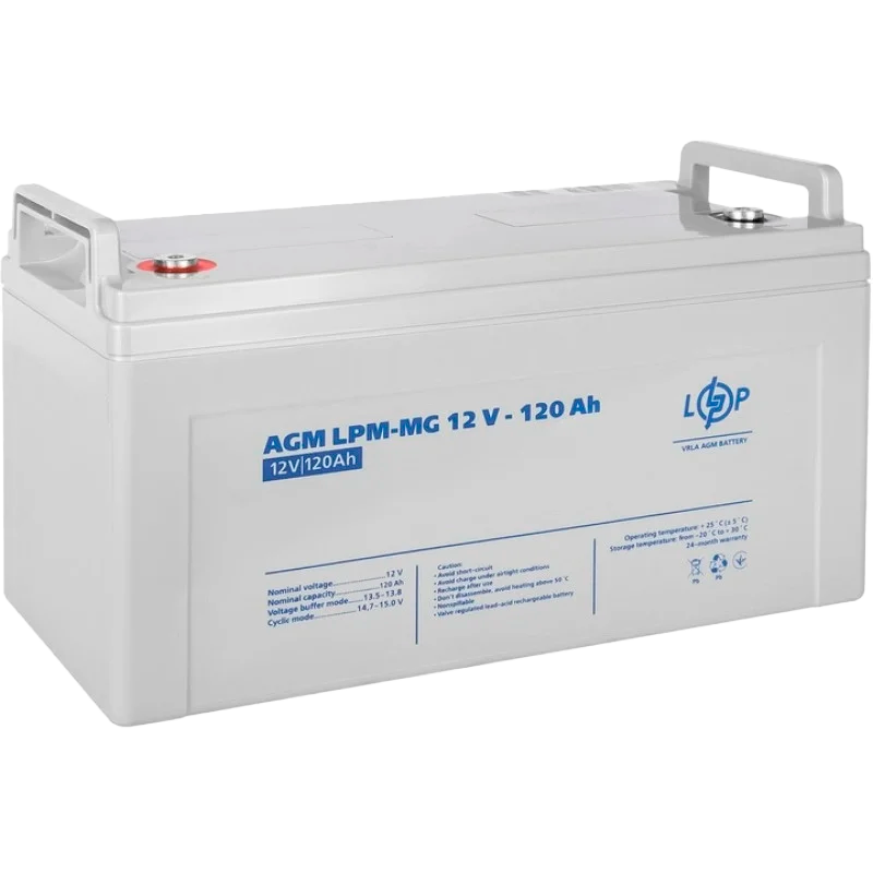 Аккумулятор мультигелевый LOGIC POWER AGM LPM-MG 12V-120Ah