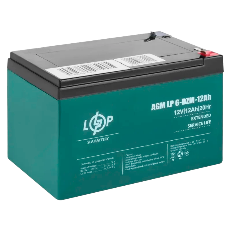 Аккумулятор тяговый LOGIC POWER LP 6-DZM-12 Ah