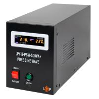 ДБЖ з правильною синусоїдою 12V LPY-B-PSW-500VA+ (350Вт) 5A/10A - 4149