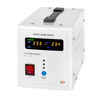 ДБЖ з правильною синусоїдою 12V LPY-B-PSW-500VA+ (350Вт) 5A/10A - 4152