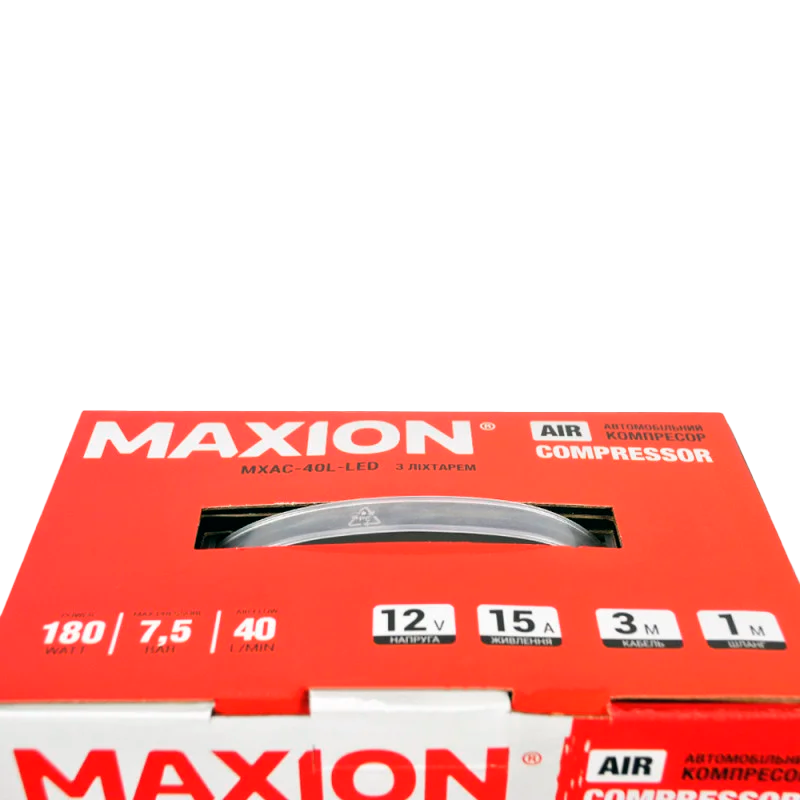Автомобильный компрессор MAXION MXAC-40L-LED