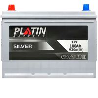 Автомобильный аккумулятор PLATIN Silver Asia SMF 100Ah 920A L+
