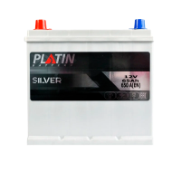 Автомобильный аккумулятор PLATIN Silver Asia SMF 65Ah 650A L+