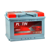 Автомобильный аккумулятор PLATIN Pro MF 75Ah 720A R+