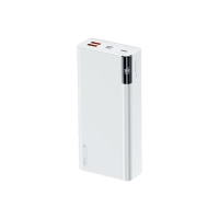 Внешний аккумулятор Remax Riji 22.5W QC+PD 30000mAh Белый (RPP-257) Рower Bank