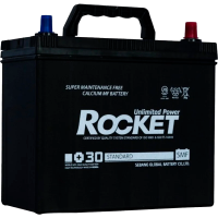 Автомобільний акумулятор ROCKET SMF 55B24L 45Ah 410A R+