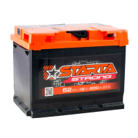 Автомобільний акумулятор STARTA STRONG 62Ah 600A L+