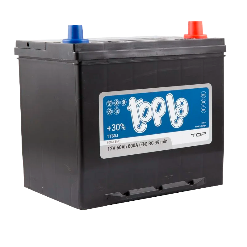 Автомобильный аккумулятор TOPLA Top 60Ah 600A R+ TT60J