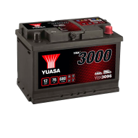 Автомобільний акумулятор YUASA YBX3096 76Ah 680A R+