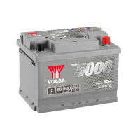 Автомобільний акумулятор YUASA YBX5075 60Ah 620A R+