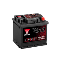 Автомобільний акумулятор YUASA YBX3012 52Ah 450A R+