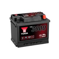 Автомобільний акумулятор YUASA YBX3027 62Ah 550A R+