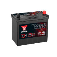 Автомобильный аккумулятор YUASA YBX3053 45Ah 400A R+